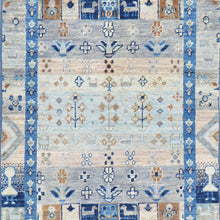 Load image into Gallery viewer, Hand-Knotted Kashkuli Tribal Design Wool Rug (Size 2.4 X 9.4) Cwral-7356