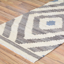 Load image into Gallery viewer, Hand-Woven Flat-weave Kilim Runner 100% Wool Rug (Size 2.5 X 10.0) Cwral-7368