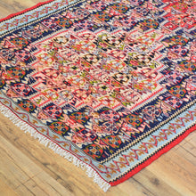 Load image into Gallery viewer, Hand-Woven Persian Sennah Kilim Village Rug 100% Wool (Size 2.5 X 12.6) Cwral-7377