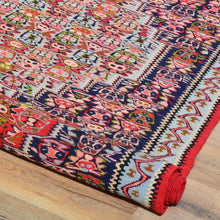 Load image into Gallery viewer, Hand-Woven Persian Sennah Kilim Village Rug 100% Wool (Size 2.5 X 12.6) Cwral-7377