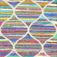 Load image into Gallery viewer, Hand-Woven Flatweave Multicolored Handmade Rug (Size 2.7 X 10.0) Cwral-7530