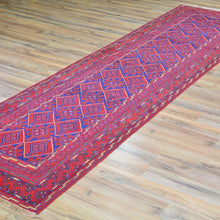 Load image into Gallery viewer, Multiple Weave Fine Mashwani Handmade 100% Wool Rug (Size 2.5 X 9.5) Cwral-7533