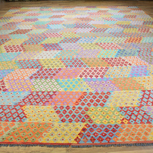 flat-weave rug