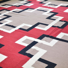 Load image into Gallery viewer, Hand-Woven Navajo Style Southwestern Design Rug (Size 12.2 X 14.7) Cwral-7632