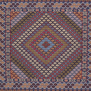 Soumak Fine Tribal Traditional Handmade Wool Rug (Size 4.4 X 6.2) Cwral-7698