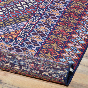 Soumak Fine Tribal Traditional Handmade Wool Rug (Size 4.4 X 6.2) Cwral-7698