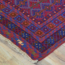 Load image into Gallery viewer, Hand-Knotted And Soumak Weave Tribal Wool Rug (Size 3.9 X 4.9) Cwral-7707