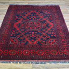 Load image into Gallery viewer, Hand-Knotted Turkmen Handmade Tribal Traditional Rug (Size 3.7 X 5.2) CWral-7764