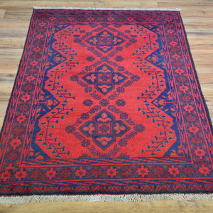 Hand-Knotted Afghan khal Mohammadi Handmade 100% Wool Rug (Size 2.7 X 4.1) Cwral-7788