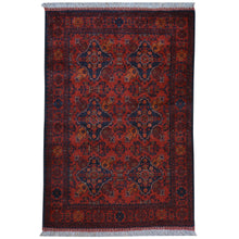 Load image into Gallery viewer, Hand-Knotted Afghan khal Mohammadi Handmade 100% Wool Rug (Size 3.4 X 5.0) Cwral-7791