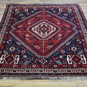 Hand-Knotted Oriental Persia Tribal Wool Rug (Size 3.11 X 5.3) Cwral-7800