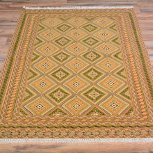 Load image into Gallery viewer, Hand-Knotted And Soumak Fine Oriental Tribal Afghan Rug (Size 2.11 X 4.1) Cwral-7836