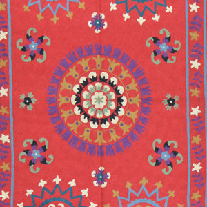 Chain-Stitched Fine India Handmade Wool Rug (Size 2.11 X 5.2) Cwral-7842