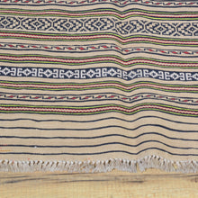 Load image into Gallery viewer, Hand-Woven Tribal lagharee Soumack Striped Design Wool Rug (Size 3.2 X 4.10) Cwral-7851