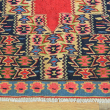 Load image into Gallery viewer, Hand-Woven Flatweave Authentic Senneh Kilim Tribal Handmade Wool Rug (Size 2.8 X 3.6) Cwral-7854