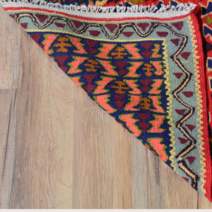 Hand-Woven Flatweave Authentic Senneh Kilim Tribal Handmade Wool Rug (Size 2.5 X 3.7) Cwral-7863