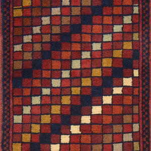 Hand-Knotted Afghan Khal Mohammadi Tribal Handmade 100% Wool (Size 1.5 X 2.1) Cwral-7875