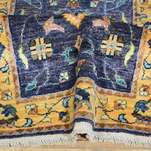 Hand-Knotted Oriental Peshawar Chobi Design Handmade Wool Rug (Size 2.0 X 3.0) Cwral-7902