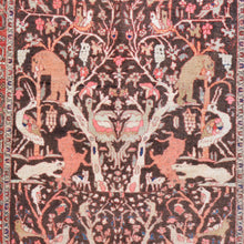Load image into Gallery viewer, Hand-Knotted Persian Tribal Pictorial Design Wool Rug (Size 4.4 X 6.4) Cwral-7929