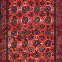 Load image into Gallery viewer, Hand-Knotted Turkmen Handmade Tribal Traditional Rug (Size 3.4 X 5.10) Cwral-7941