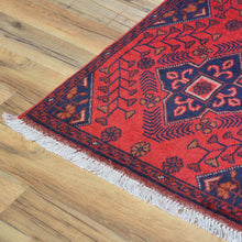 Load image into Gallery viewer, Hand-Knotted Fine Tribal Design Handmade Wool Rug (Size 1.7 X 3.4) Cwral-7962