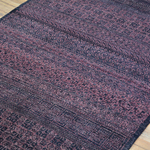 Hand-Knotted Modern Contemporary Style Gabbeh Handmade Wool Rug (Size 2.11 X 5.0) Brrsf-81