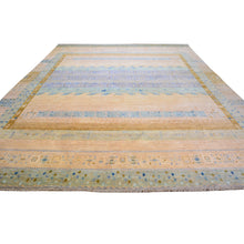 Load image into Gallery viewer, Hand-Knotted Gabbeh Kashkuli Design Handmade Wool Rug (Size 8.7 X 11.8) Cwral-8175
