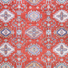 Load image into Gallery viewer, Hand-Knotted Caucasian Design Super Kazak Wool Rug (Size 8.0X 10.2) Cwral-8187