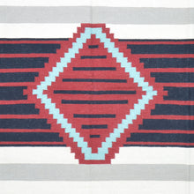 Load image into Gallery viewer, Hand-Woven Reversible Navajo Style Handmade Wool Rug (Size 7.9 X 9.9) Cwral-8202