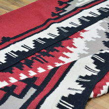 Load image into Gallery viewer, Hand-Woven Reversible Navajo Style Handmade Wool Rug (Size 7.10 X 9.9) Cwral-8208