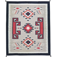 Load image into Gallery viewer, Hand-Woven Reversible Navajo Style Handmade Wool Rug (Size 8.2 X 9.11) Cwral-8211