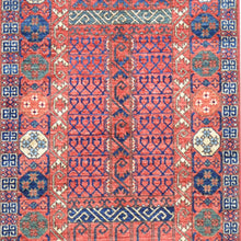 Load image into Gallery viewer, Hand-Knotted Afghan Ersari Design 100% Wool Handmade Rug (Size 3.0 X 13.3) Cwral-9075