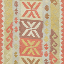 Load image into Gallery viewer, Hand-Woven Flatweave Handmade Kilim Wool Rug (Size 2.8 X 10.0) Cwral-8370