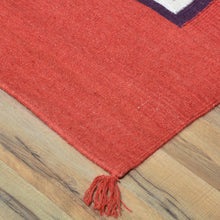 Load image into Gallery viewer, Hand-Woven Fine Southwestern Flatweave Handmade Wool Rug (Size 4.0 X 6.0) Cwral-8373