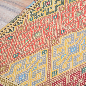 Soumak Tribal Olami Handmade Oriental Wool Rug (Size 2.7 X 4.2) Cwral-8379