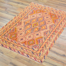 Load image into Gallery viewer, Hand-Knotted And Soumak Fine Oriental Tribal Afghan Rug (Size 2.7 X 3.10) Cwral-8394