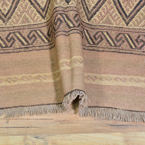 Flatweave Soumak Surmai Tribal Handmade Wool Rug (Size 2.6 X 4.8) Cwral-8397