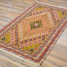 Load image into Gallery viewer, Hand-Knotted And Soumak Fine Oriental Tribal Afghan Rug (Size 2.10 X 4.3) Cwral-8409