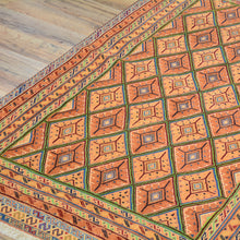 Load image into Gallery viewer, Hand-Knotted And Soumak Fine Oriental Tribal Afghan Rug (Size 2.10 X 4.5) Cwral-8412
