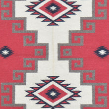 Load image into Gallery viewer, Hand-Woven Reversible Kilim Southwestern Design Wool Rug (Size 4.1 X 6.0) Cwral-8523