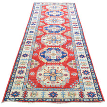 Load image into Gallery viewer, Hand-Knotted Caucasian Kazak Design 100% Wool Rug (Size 2.10 X 9.9) Cwral-8607