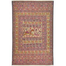 Load image into Gallery viewer, Fine Afghan Soumack Tribal Pictorial Handmade Wool Rug (Size 3.11 X 6.1) Cwral-8622