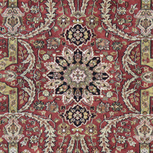 Load image into Gallery viewer, Hand-Knotted Oriental Tabriz Revival Design Handmade Wool Rug (Size 5.11 X 9.0) Cwral-8634