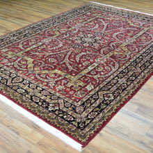 Load image into Gallery viewer, Hand-Knotted Oriental Tabriz Revival Design Handmade Wool Rug (Size 5.11 X 9.0) Cwral-8634