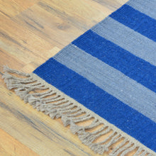 Load image into Gallery viewer, Hand-Woven Cotton Reversible Flatweave Handmade Rug (Size 4.3 X 6.1) Cwral-8649
