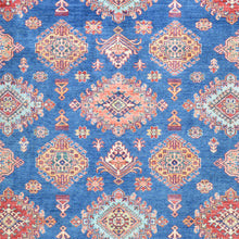 Load image into Gallery viewer, Hand-Knotted Caucasian Design Super Kazak Wool Rug (Size 8.10X 12.0) Cwral-8667