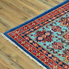 Load image into Gallery viewer, Hand-Knotted Caucasian Design Super Kazak Wool Rug (Size 8.10X 12.0) Cwral-8667