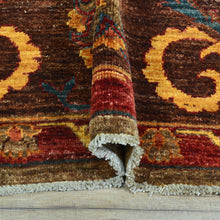 Load image into Gallery viewer, Hand-Knotted Afghan Tribal Traditional Design Wool Rug (Size 10.0 X 13.2) Cwral-8685