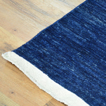 Load image into Gallery viewer, Hand-Knotted Blue Contemporary Handmade Wool Rug (Size 2.8 X 10.2) Cwral-8733