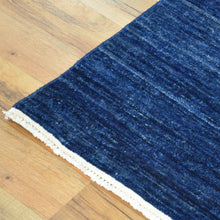 Load image into Gallery viewer, Hand-Knotted Blue Contemporary Handmade Wool Rug (Size 2.8 X 9.10) Cwral-8736